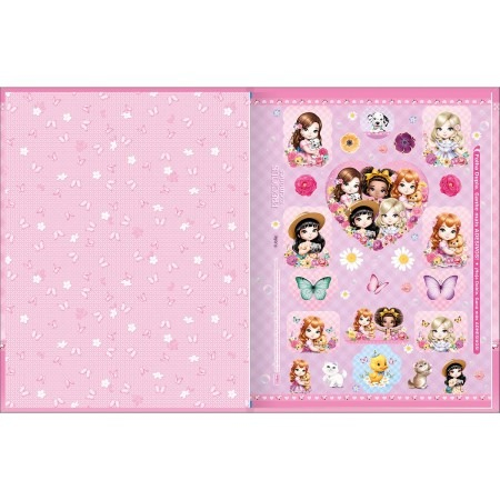 CADERNO BROCHURA 1/4 JOLIE 48F