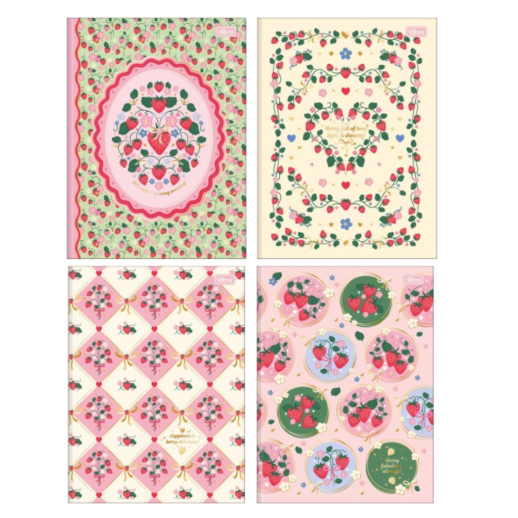 CADERNO BROCHURA 1/1 BE BERRY! 80F