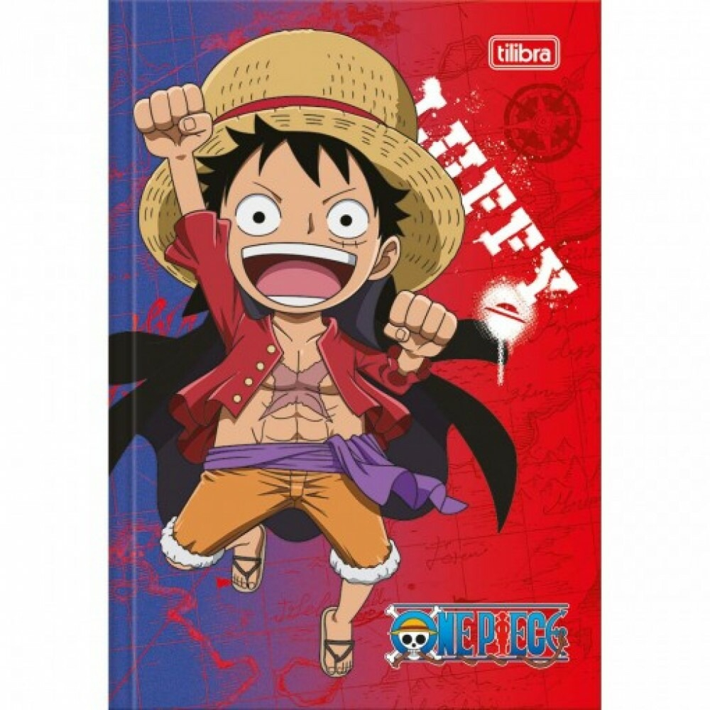 CADERNO BROCHURA 1/1 ONE PIECE 80F