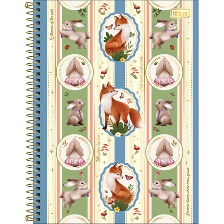 CADERNO UNIVERSITÁRIO LOVELAND 1M 80F