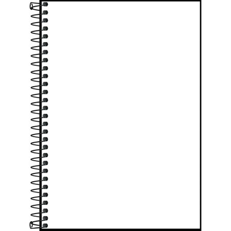 CADERNO ESPIRAL 1/4 NEON PRETO 80F - SEM PAUTA