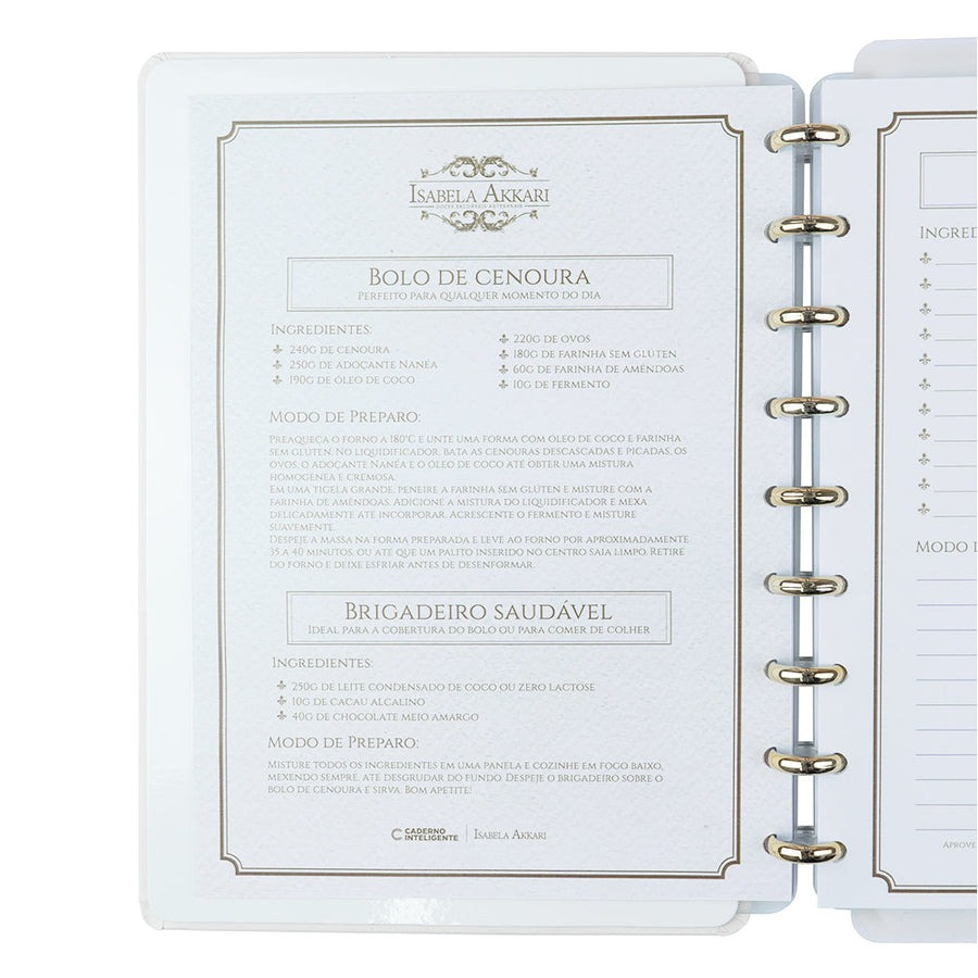CADERNO INTELIGENTE ISA AKKARI ROSE KEY - A5