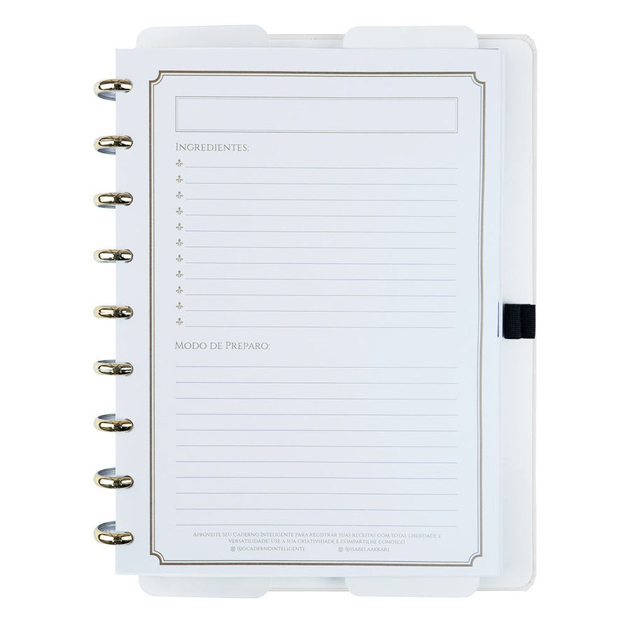 CADERNO INTELIGENTE ISA AKKARI ROSE KEY - A5