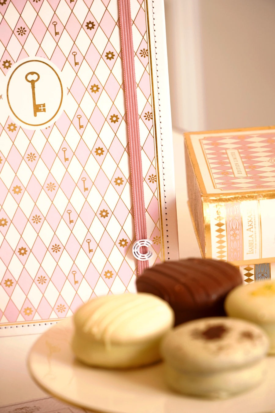 CADERNO INTELIGENTE ISA AKKARI ROSE KEY - MEDIO