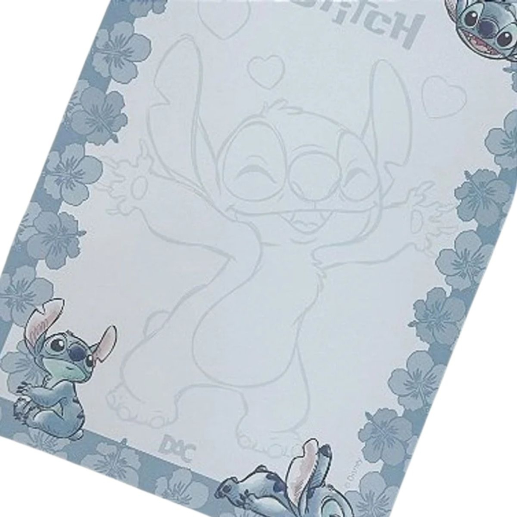 BLOCO PAPEL CARTA STITCH - DAC