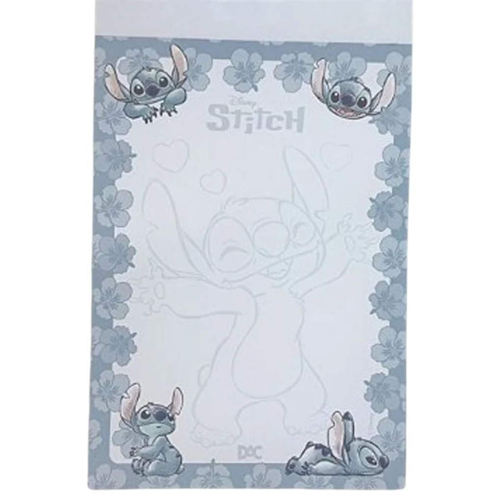 BLOCO PAPEL CARTA STITCH - DAC
