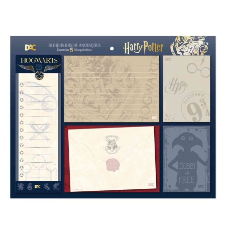 BLOCO COM 5 TAMANHOS HARRY POTTER - DAC