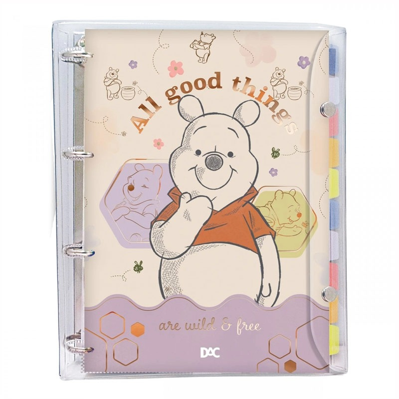 CADERNO ARGOLADO UNIVERSITÁRIO POOH - DAC