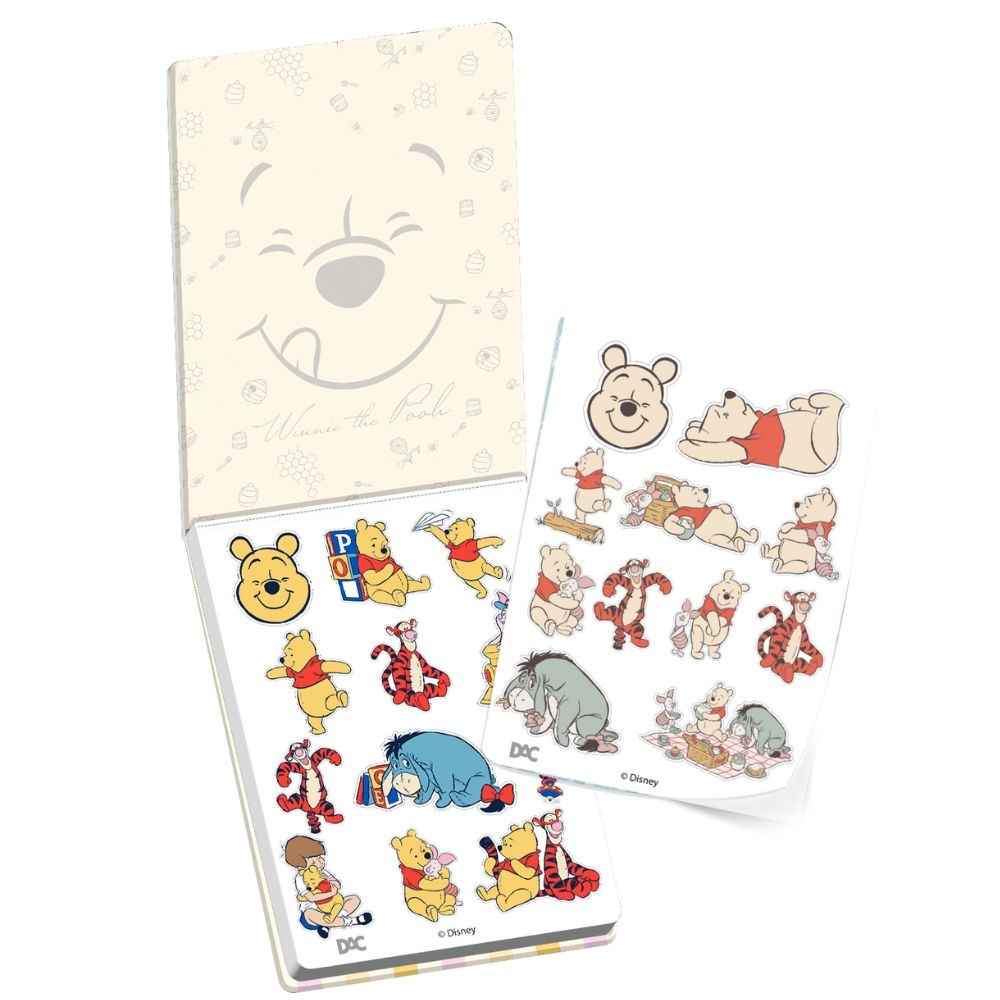 CADERNO DE ADESIVOS POOH - DAC