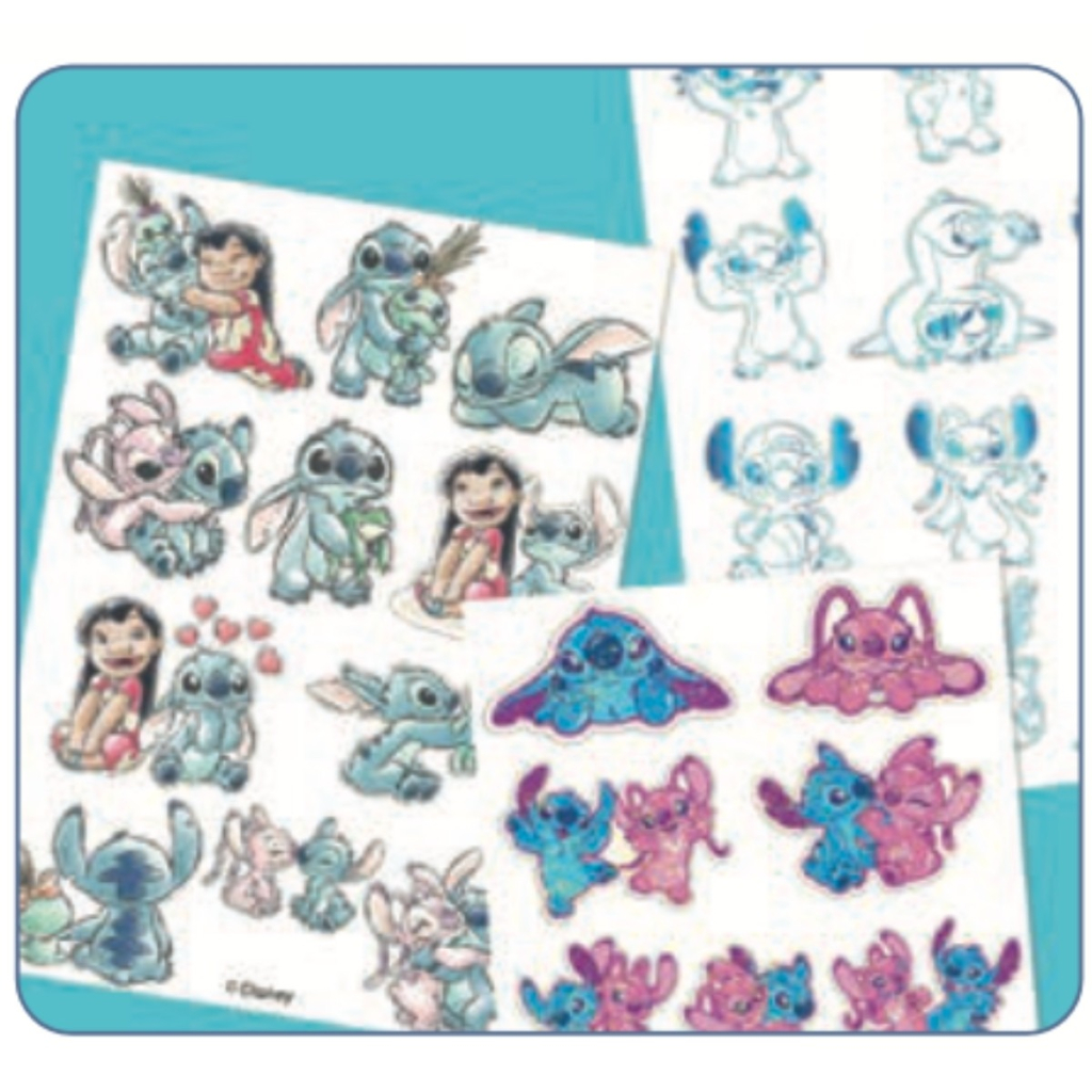 CADERNO DE ADESIVOS STITCH - DAC