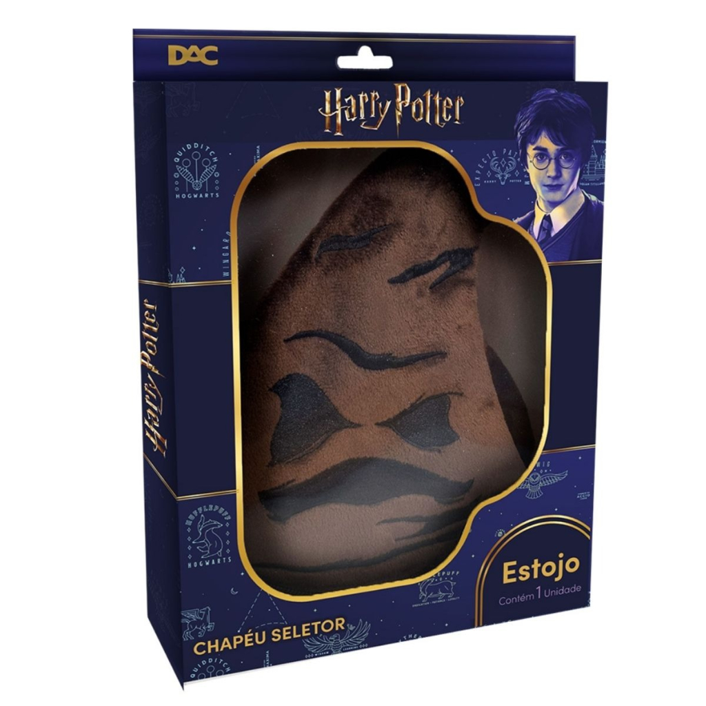 ESTOJO FLUFFY CHAPEU HARRY POTTER - DAC