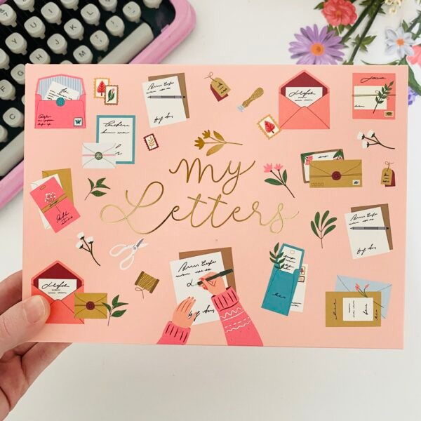 Caixa com 12 Papeis de Carta Decorados e Envelopes - Edicao Colecionador