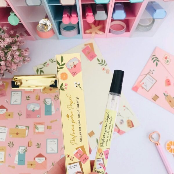 Perfume para Papel Buendia 12 ml Cartas em uma tarde laranja