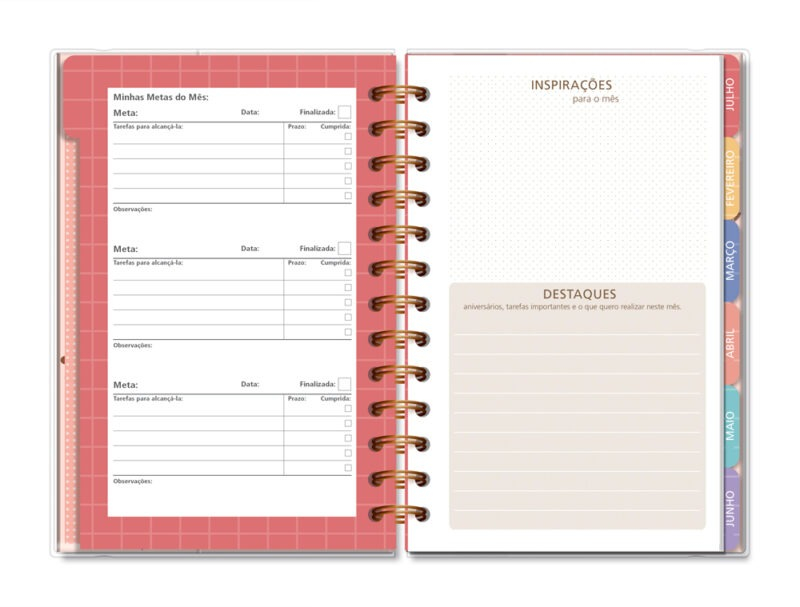 Planner Permanente M Leve Amor