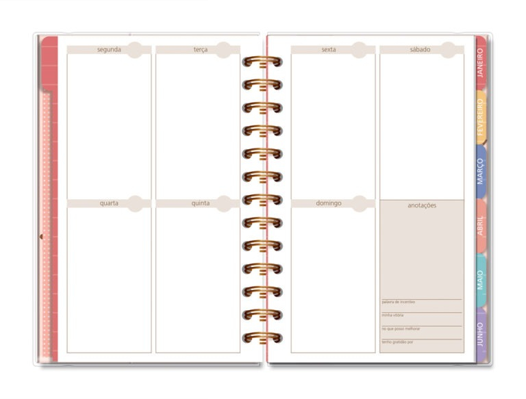 Planner Permanente M Leve Amor