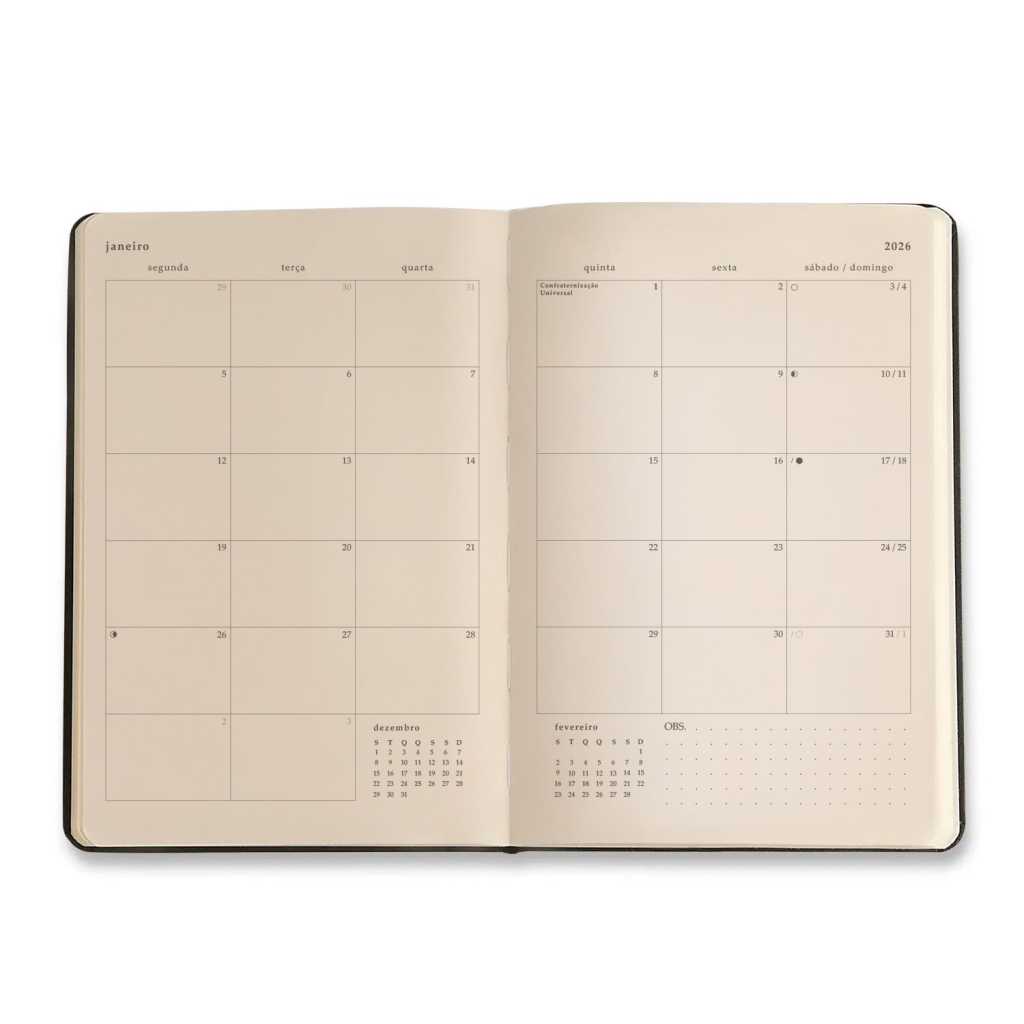 PLANNER 2026 MELISSA - SEMANAL ANOTACOES 14X21 CASINHA DAS ABELHAS