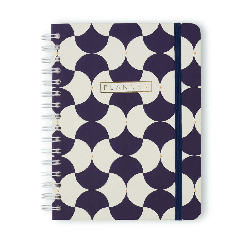 PLANNER PERMANENTE WIRE-O BOSSA NOVA SEMANAL NOTAS A5 BOEMIA