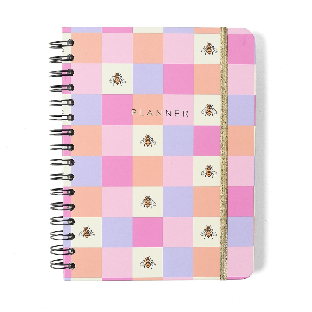 PLANNER PERMANENTE WIRE-O MELISSA SEMANAL NOTAS A5 CASINHA DAS ABELHAS