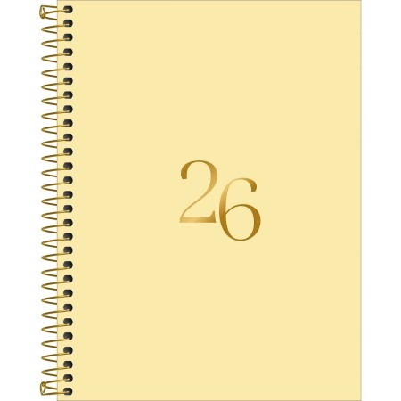AGENDA ESPIRAL VANILLA M7