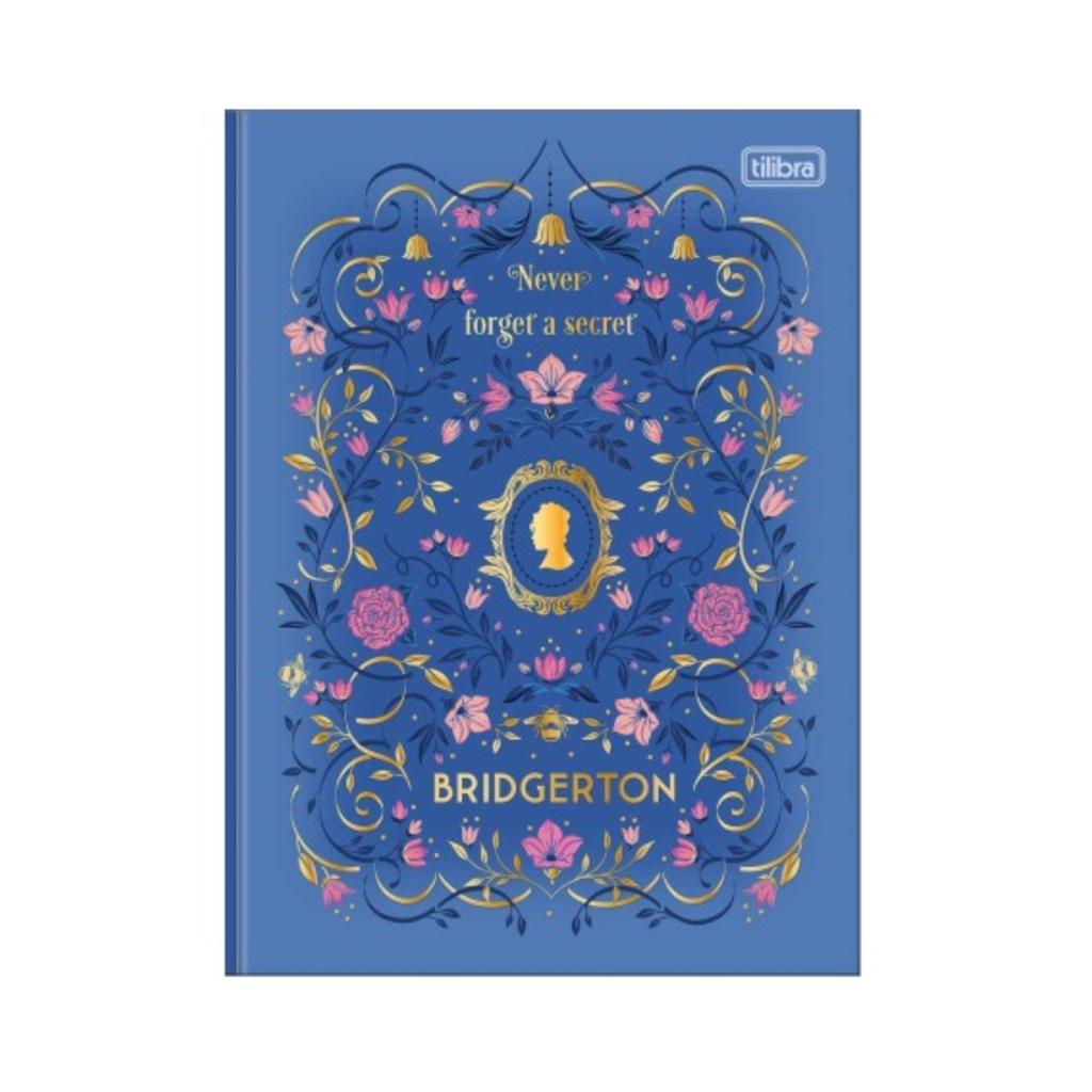 CADERNO LUXO COLEGIAL BRIDGERTON 80F