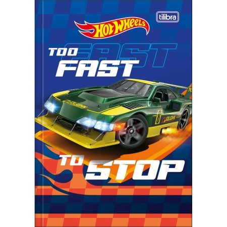 CADERNO BROCHURA HOT WHEELS 48F
