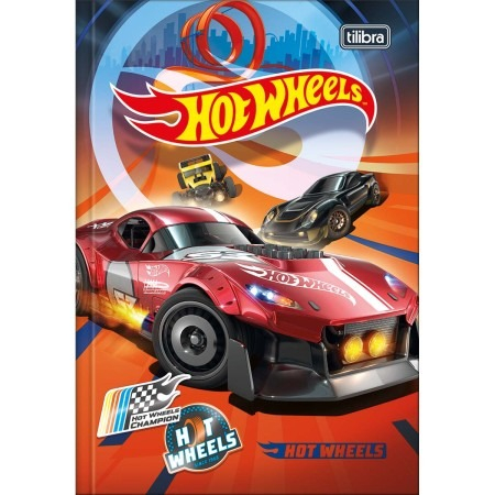 CADERNO BROCHURA HOT WHEELS 48F