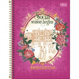 CADERNO UNIVERSITÁRIO BRIDGERTON 1M 80F
