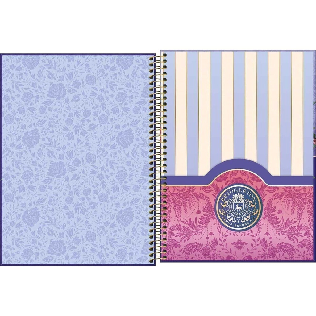 CADERNO UNIVERSITÁRIO BRIDGERTON 1M 80F