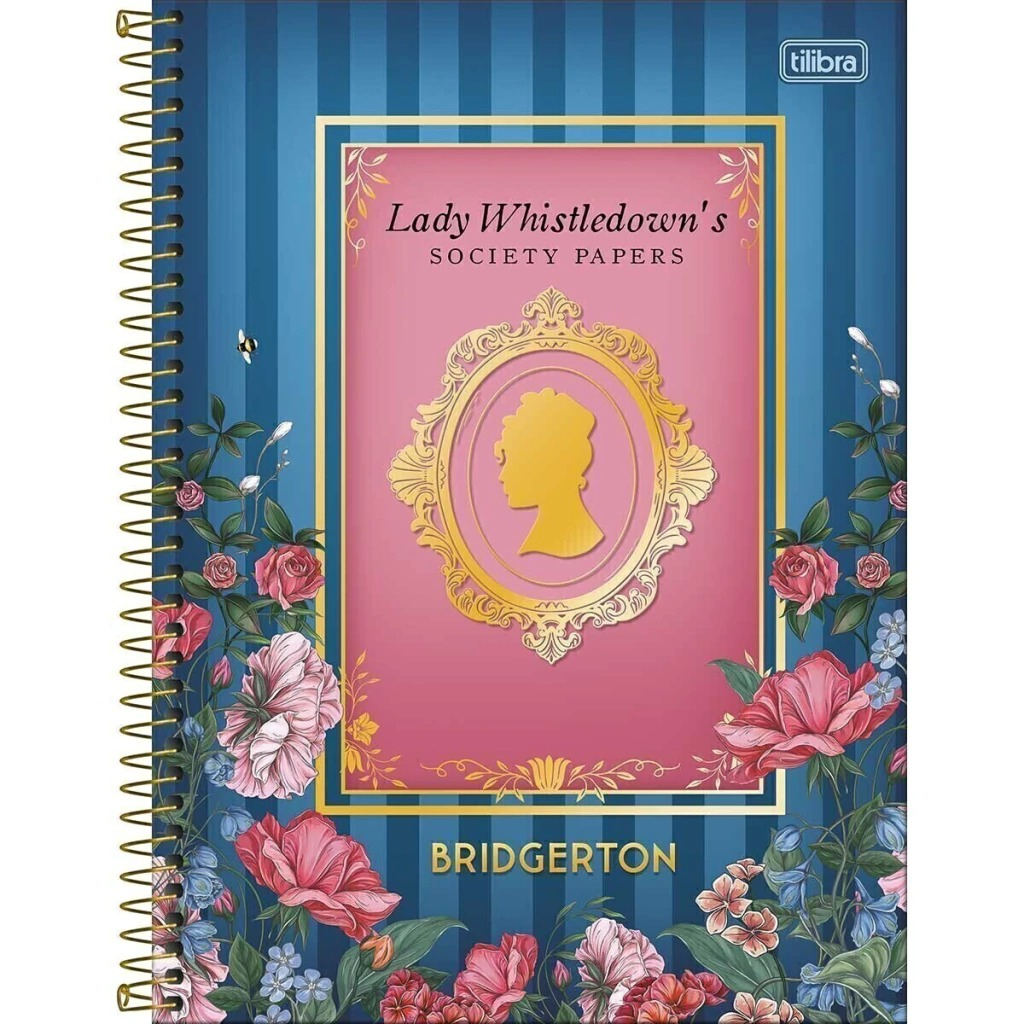 CADERNO UNIVERSITÁRIO BRIDGERTON 1M 80F