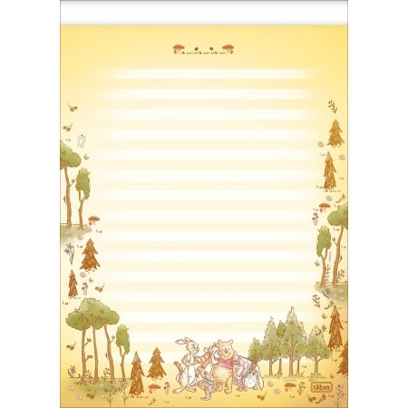 PAPEL CARTA POOH 50F