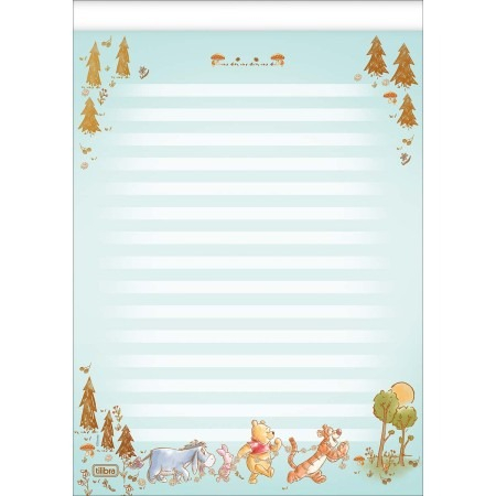 PAPEL CARTA POOH 50F