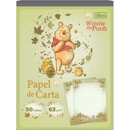 PAPEL CARTA POOH 50F
