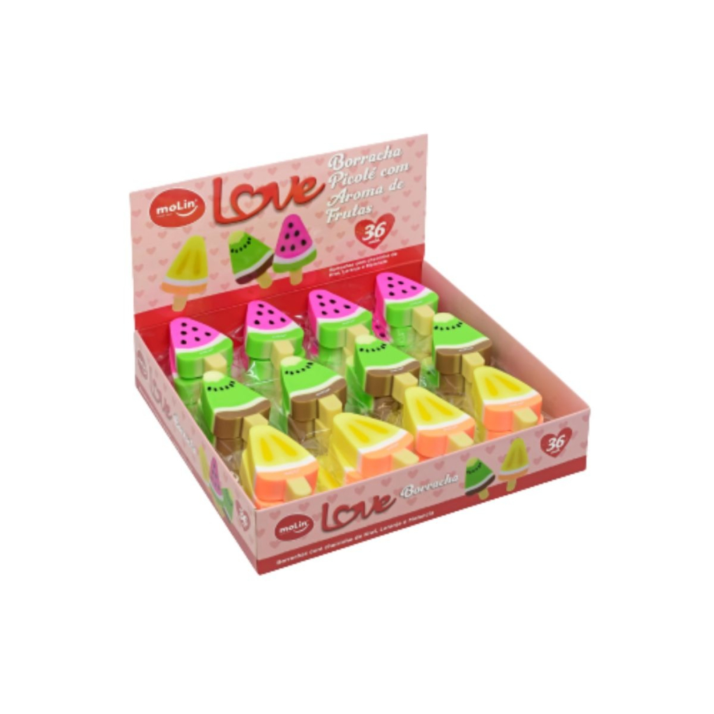 BORRACHA PICOLE MOLIN - CHEIRO DE FRUTA