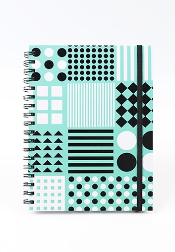 CADERNO COLLEGE GREEN DOTS CAPA DURA 80FLS (170X235MM) MOLIN