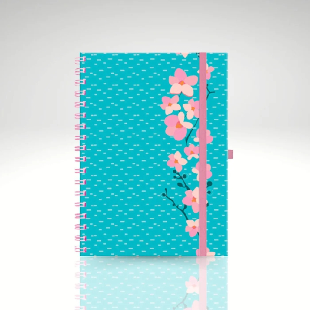 CADERNO COLLEGE SAKURA CAPA DURA 80FLS (170X235MM) MOLIN