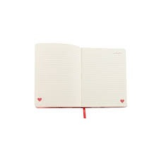 CADERNO LOVESKINE PINK HEART CAPA DURA 96FLS (142X205MM)