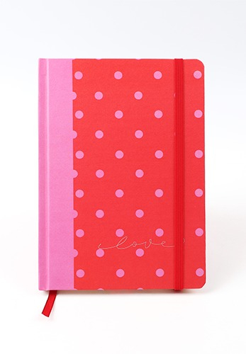 CADERNO LOVESKINE PINK POA CAPA DURA 96FLS (142X205MM)