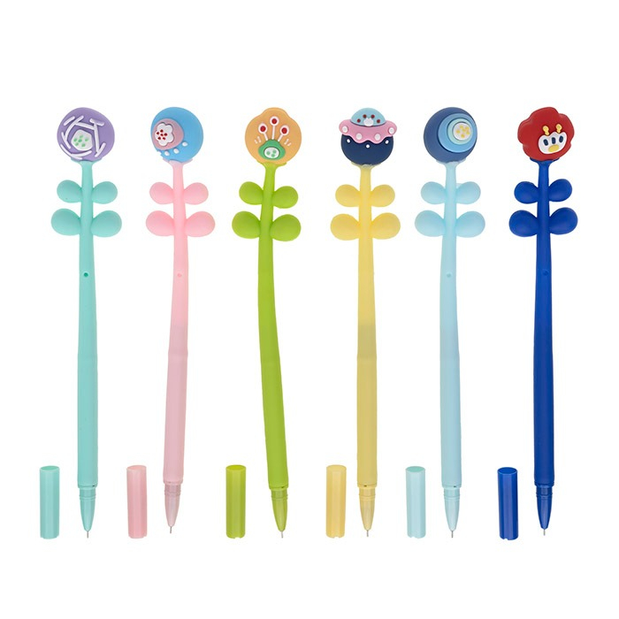 CANETA GEL LOVE LOVELY FLOWERS 0,5MM