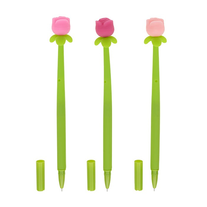 CANETA GEL LOVE LOVELY FLOWERS 0,5MM