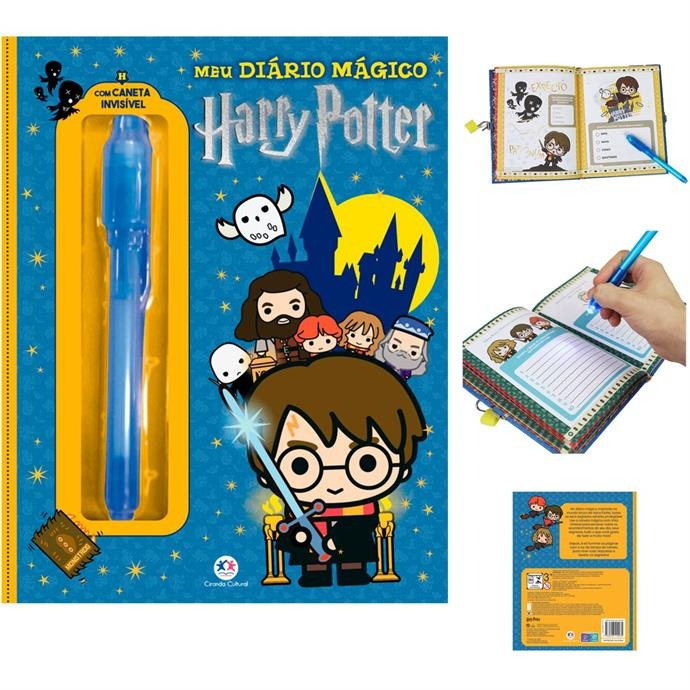 DIARIO HARRY POTTER MEU DIARIO MAGICO