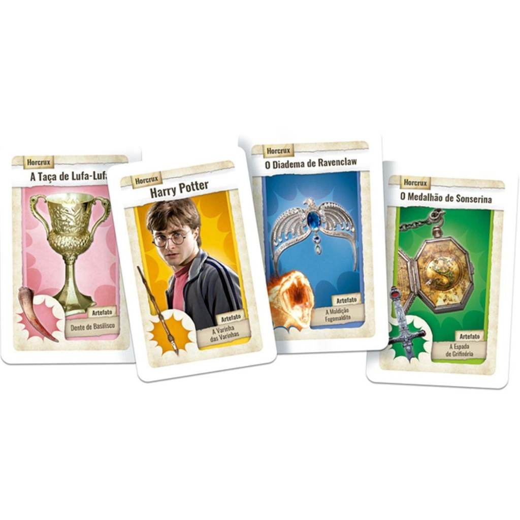 JOGO DE CARTAS HARRY POTTER DESAFIO HORCRUXES - COPAG