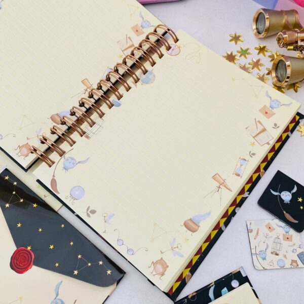 Caderno Wire-o Reposicionavel - Magia (Harry Potter)