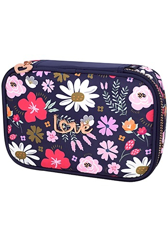 ESTOJO LOVE FLOWERS (23X15X5CM)