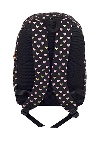 MOCHILA LOVE BLACK HEART
