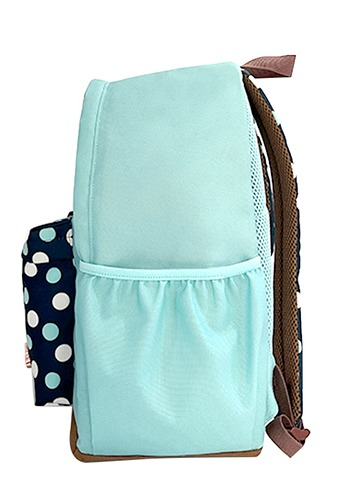 MOCHILA LOVE GREEN DOTS