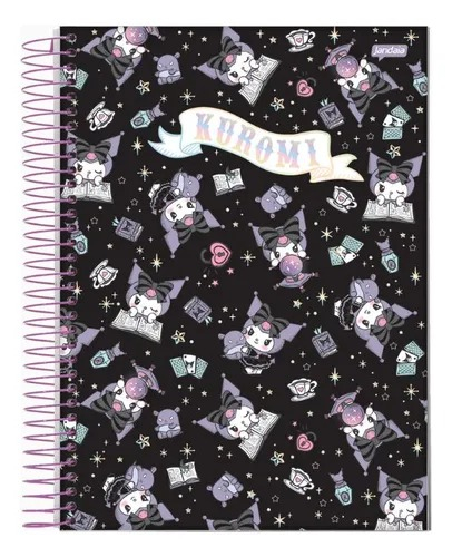 CADERNO ESPIRAL 1/1 80FLS KUROMI