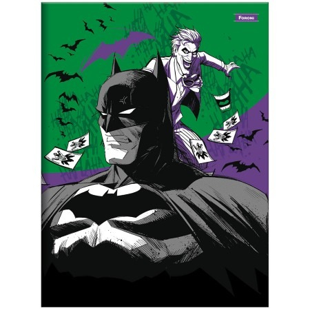 CADERNO BROCHURA 1/1 80F BATMAN