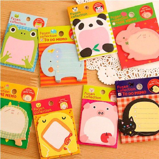 Sticky Note Mini Bichinhos