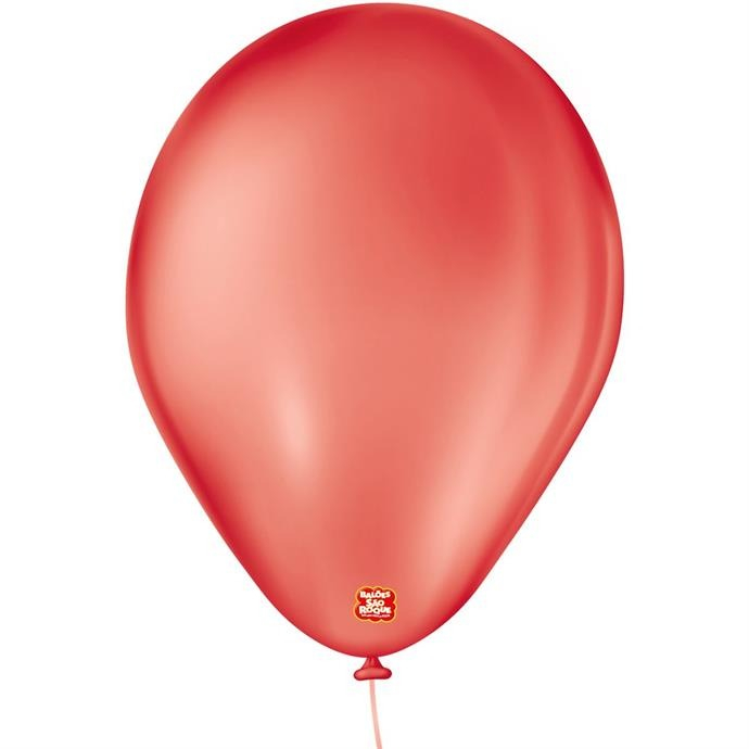 BALAO 7 LISO VERMELHO QUENTE IMPERIAL