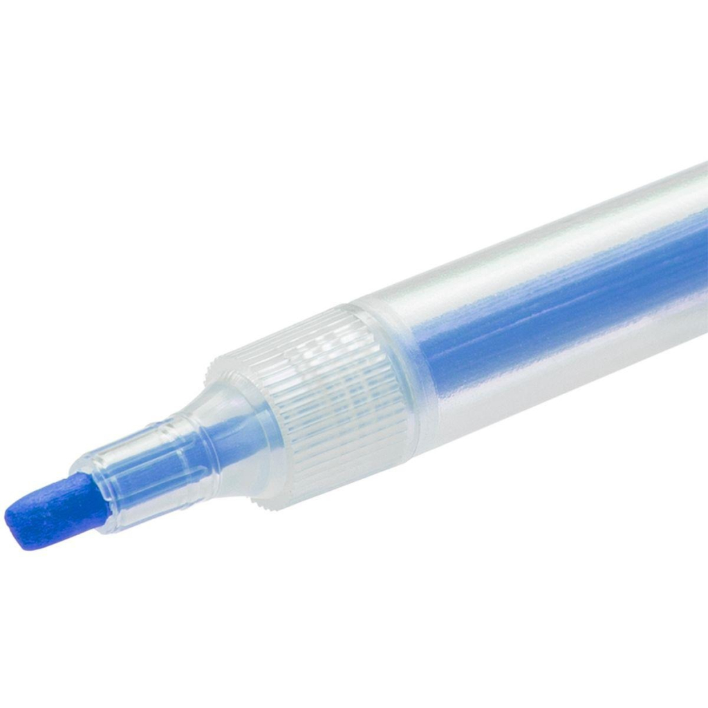 CANETA MARCA TEXTO CLEAR AZUL - MAXPRINT